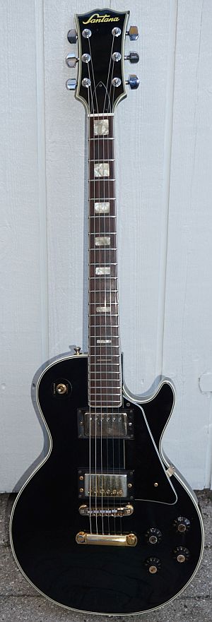 Santana Les Paul Black